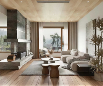 Modern A Living Room-ID:482430567