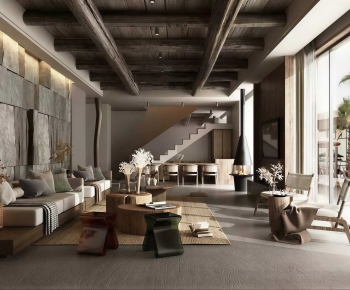 Wabi-sabi Style Residential Hostel-ID:717025043