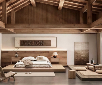 Japanese Style Bedroom-ID:532265908