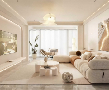 Modern A Living Room-ID:733549676