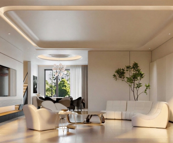 Modern A Living Room-ID:303617952