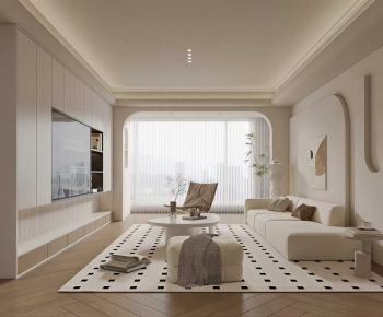 Modern A Living Room-ID:874591117