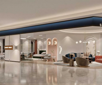 Modern Exhibition Hall-ID:436072113