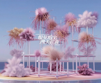 Modern Exhibition Hall-ID:292198903