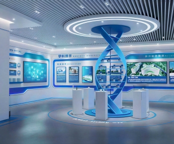 Modern Exhibition Hall-ID:528048994