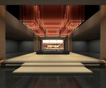 New Chinese Style Exhibition Hall-ID:912686114