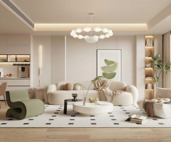 Modern A Living Room-ID:212006092