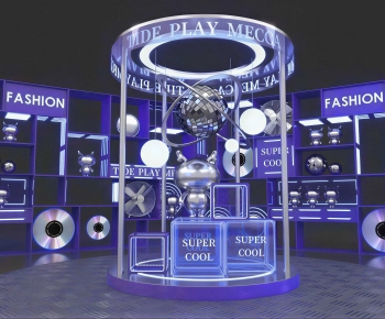 Modern Exhibition Hall-ID:530603891