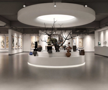 Modern Exhibition Hall-ID:212793116