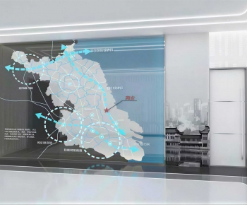 Modern Exhibition Hall-ID:210577966