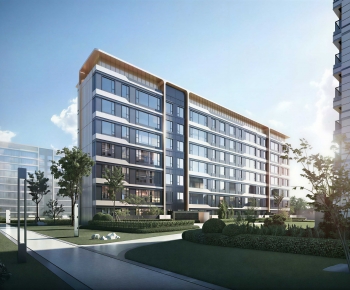 Modern Residential Building-ID:692130091