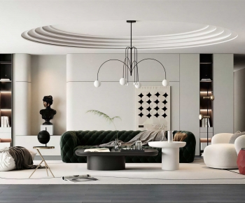Modern A Living Room-ID:659392128