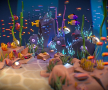 Modern Aquatic Animals-ID:378650906