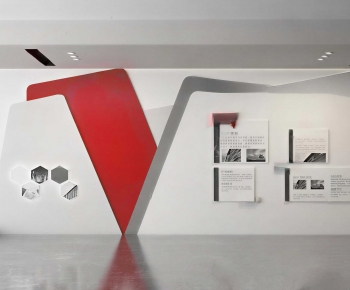 Modern Exhibition Hall-ID:615313054