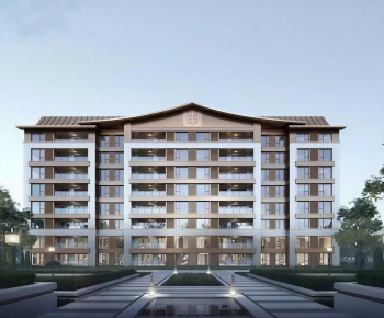 Modern Residential Building-ID:524010909