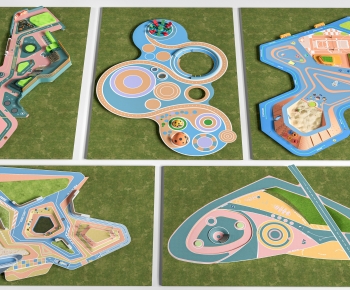 Modern Equipment For Children-ID:422502993