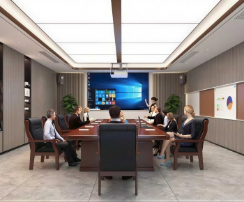 Modern Meeting Room-ID:957523112