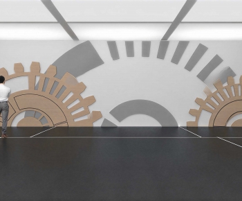 Modern Exhibition Hall-ID:531836036