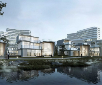 Modern Residential Building-ID:610207085