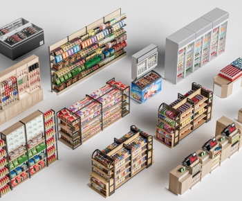 Modern Supermarket Shelf-ID:260718112