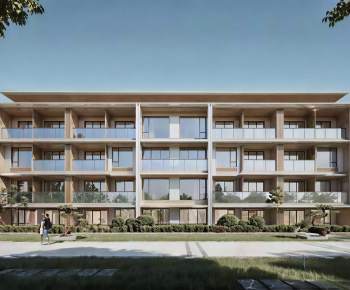 Modern Residential Building-ID:716209417