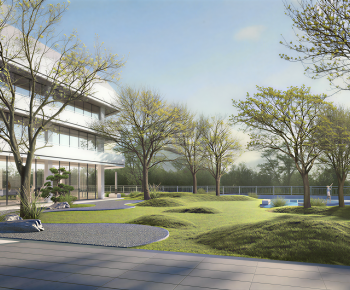 Modern Courtyard/landscape-ID:678076987