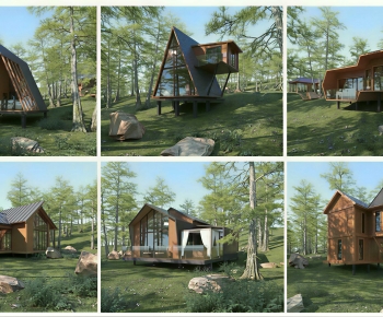 Modern Appearance Of Commercial Building-ID:965358026