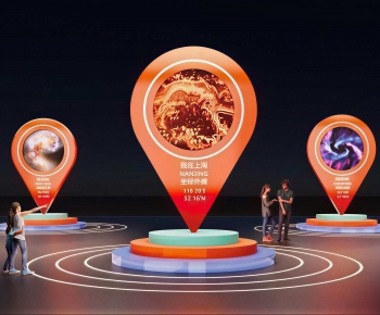 Modern Exhibition Hall-ID:957567932