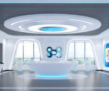 Modern Exhibition Hall-ID:205504892