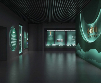 Modern Exhibition Hall-ID:685456998