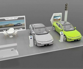 Modern Exhibition Hall-ID:101540195