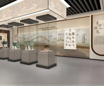 Modern Exhibition Hall-ID:835968979