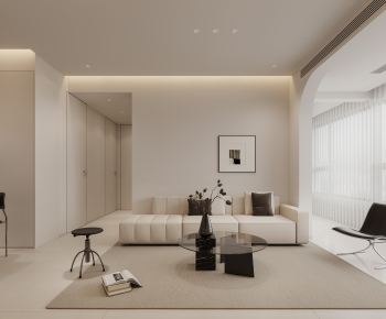 Modern A Living Room-ID:416611918
