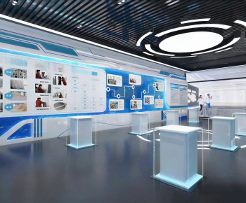 Modern Exhibition Hall-ID:947319981