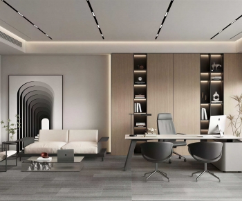 Modern Manager's Office-ID:834669114