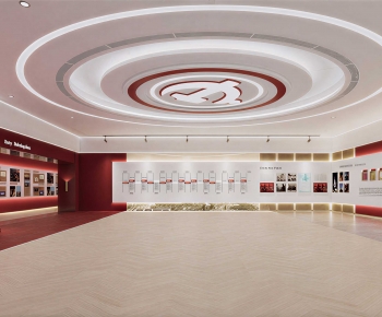 Modern Exhibition Hall-ID:913902043