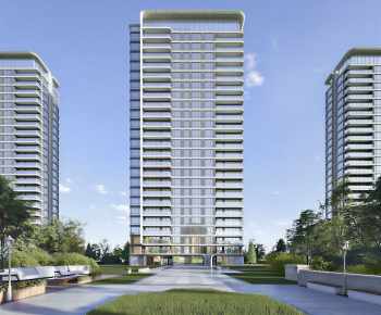 Modern Residential Building-ID:695209981