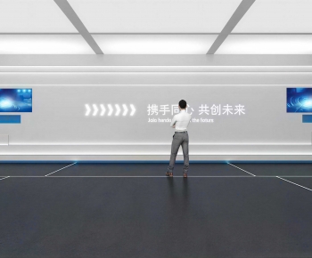 Modern Exhibition Hall-ID:862402922