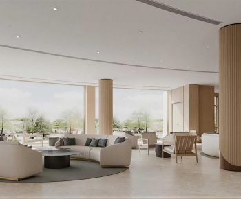 Modern Office Reception Desk-ID:232561118