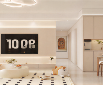 Modern A Living Room-ID:391777991