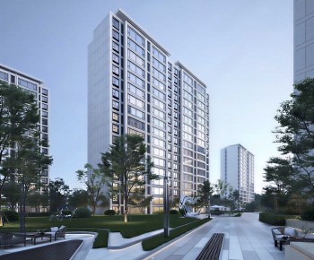 Modern Residential Building-ID:754859924