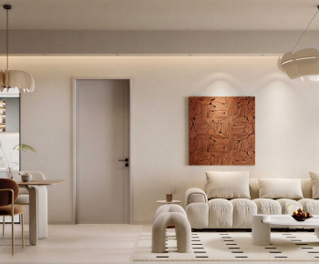 Modern A Living Room-ID:782553916