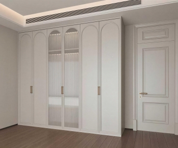 Modern Clothes Storage Area-ID:727906948