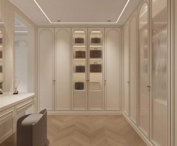 Simple European Style Clothes Storage Area-ID:636288888