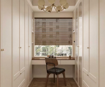 Modern Clothes Storage Area-ID:923270946