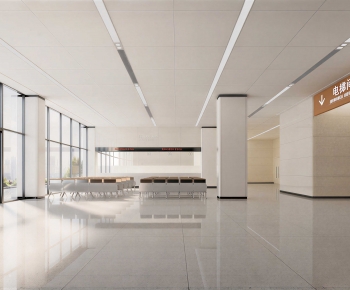 Modern Office Reception Desk-ID:913690098