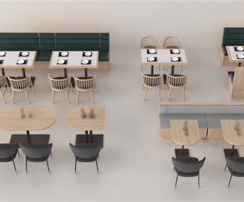 Modern Dining Table And Chairs-ID:282442097