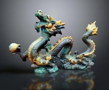 New Chinese Style Sculpture-ID:560436013