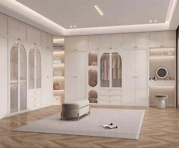 Modern Clothes Storage Area-ID:866449127