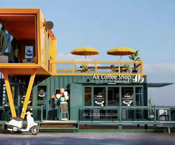 Modern Appearance Of Commercial Building-ID:168621064